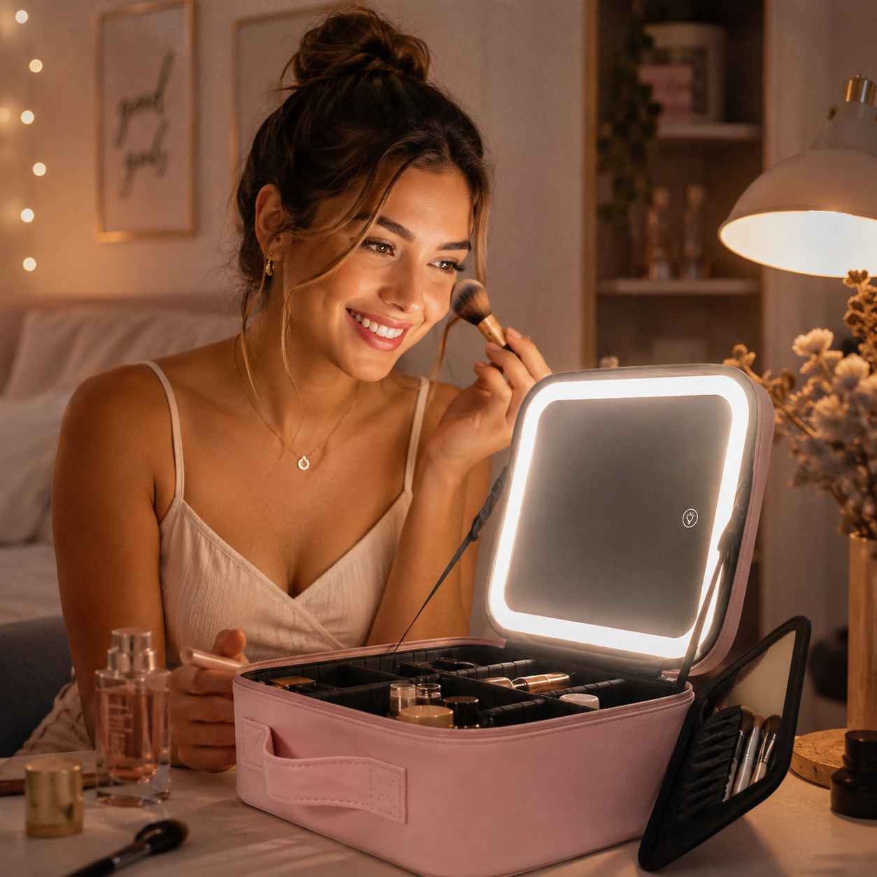 Cosmetiquera Led : Maquillaje impecable donde vayas.
